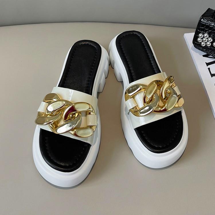 Lazy Slippers Cowhide Patent Leather Adhesive Shoes Platform | Brodtica.com - Brodtica Lazy Slippers Cowhide Patent Leather Adhesive Shoes Platform | Brodtica.com In the domain of footwear, solace and style are much of the time thought about an uncommon mix. At Brodtica.com, we challenge this thought with our noteworthy creation: the Lazy Slippers in Cowhide Patent Leather with Adhesive Shoes Platform. Step into a reality where extravagance meets comfort, and each step is an assertion.