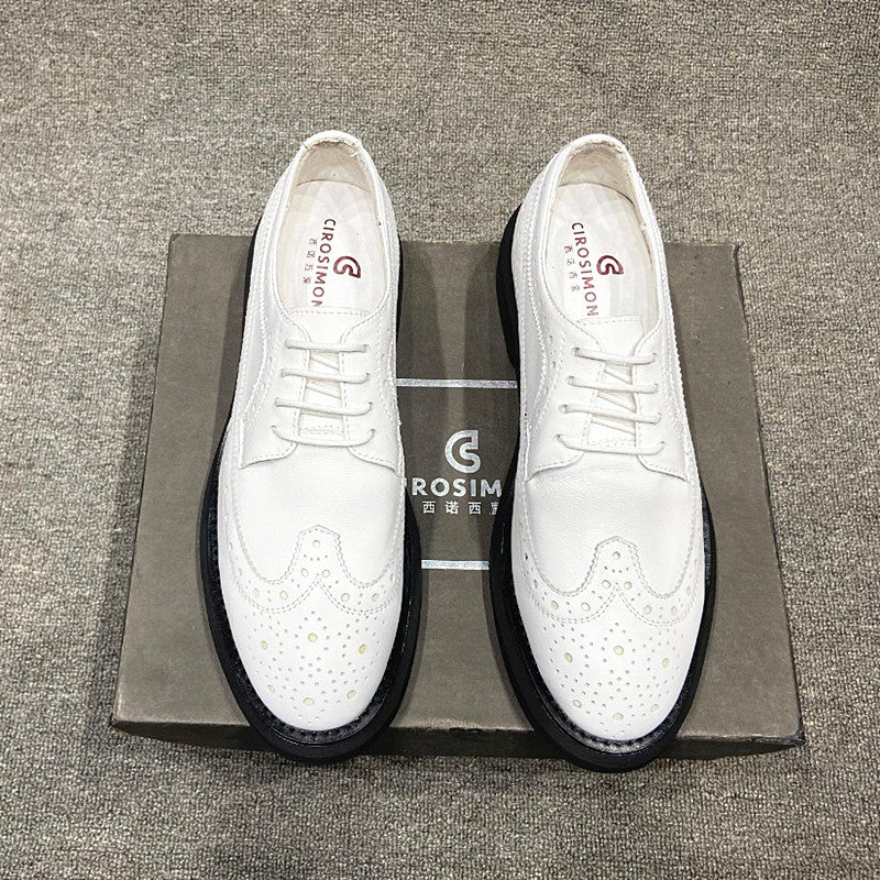 Men's Shoes Summer Leather Shoes Men's Casual Business Formal Wear | Brodtica.com - Brodtica