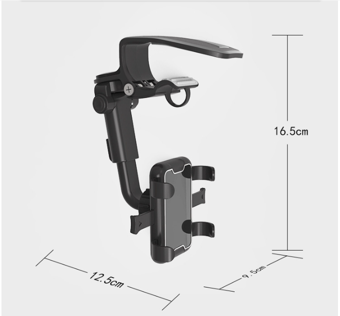Sun Visor Chuck Car Mount Multifunctional Navigation Mount Rearview Mirror Holder Car Mobile | Brodtica.com - Brodtica