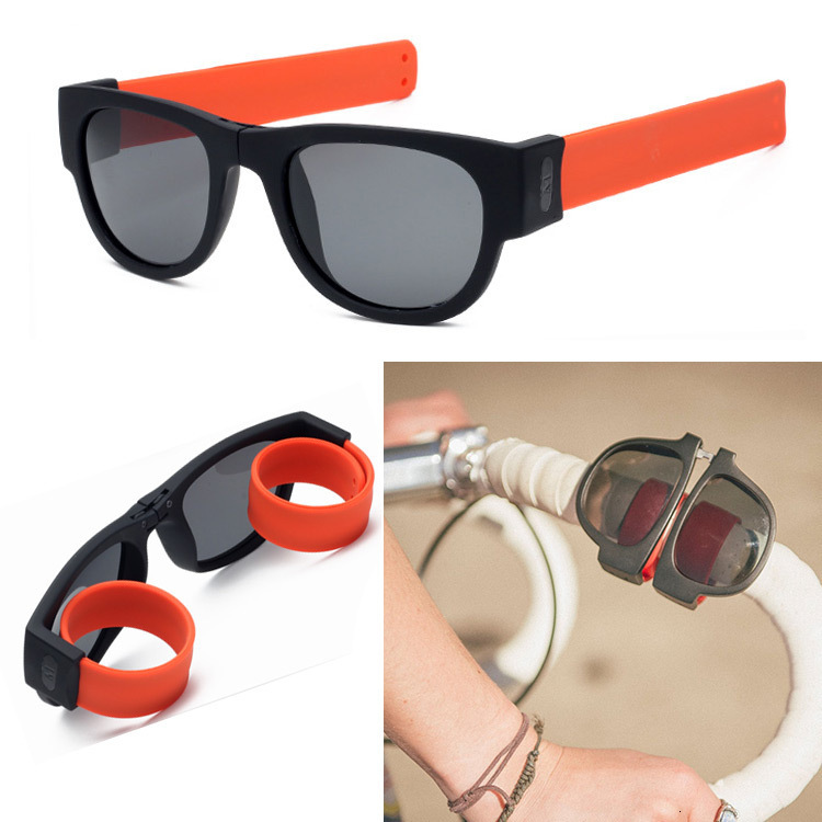 Polarized Folding Wrist Sunglasses Bracelet Design Foldable Sun Glasses | Brodtica.com - Brodtica