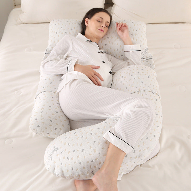Pregnancy Lumbar Pillow U-shaped Side Sleep Support Multifunctional Pillow | Brodtica.com - Brodtica