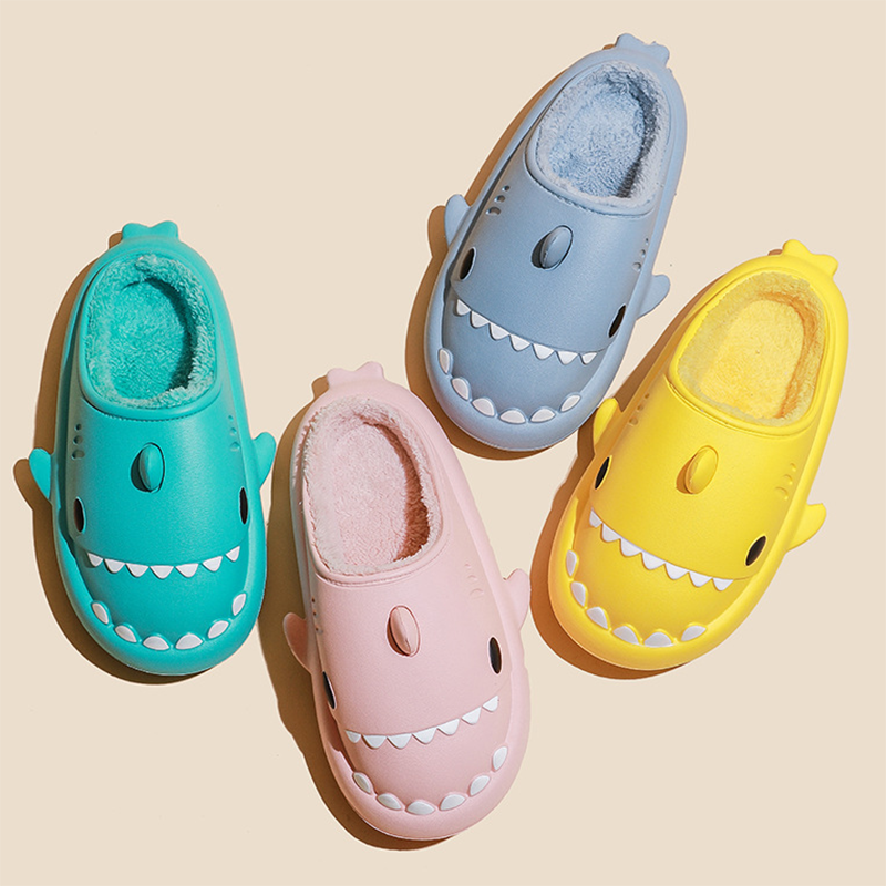 Soft Bottom Cartoon Shark clogs House Shoes | Brodtica.com - Brodtica