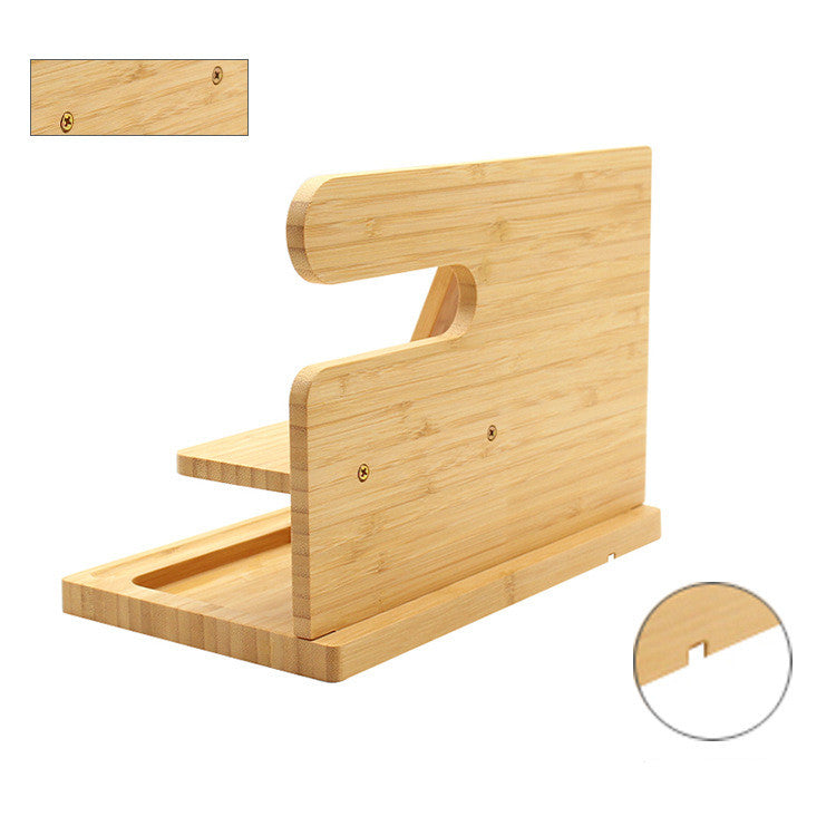 Multifunctional Desktop Stand Bamboo And Wood Creativity | Brodtica.com - Brodtica