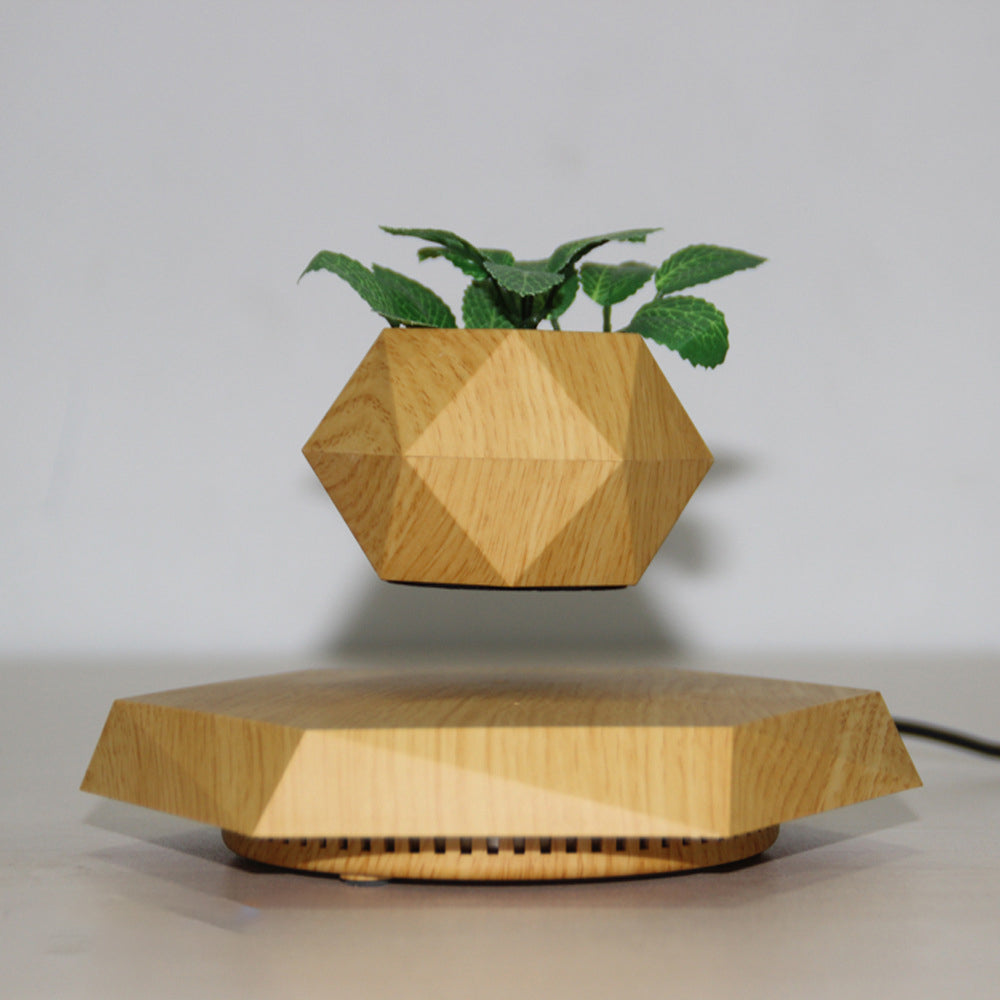 Floating Magnetic Levitating Flower Pot Bonsai Air Plant Pot Planter Potted For Home Office Desk Decor Creative Gift | Brodtica.com - Brodtica Floating Magnetic Levitating Flower Pot Bonsai Air Plant Pot Planter Potted For Home Office Desk Decor Creative Gift | Brodtica.com The Floating Magnetic Levitating Flower Pot operates on the principles of magnetic levitation. It defies gravity through strong magnets that suspend the pot mid-air, making a captivating and surreal visual impact.