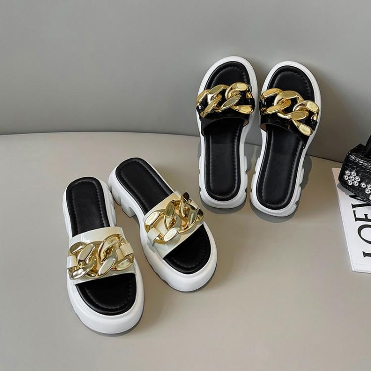 Lazy Slippers Cowhide Patent Leather Adhesive Shoes Platform | Brodtica.com - Brodtica Lazy Slippers Cowhide Patent Leather Adhesive Shoes Platform | Brodtica.com In the domain of footwear, solace and style are much of the time thought about an uncommon mix. At Brodtica.com, we challenge this thought with our noteworthy creation: the Lazy Slippers in Cowhide Patent Leather with Adhesive Shoes Platform. Step into a reality where extravagance meets comfort, and each step is an assertion.