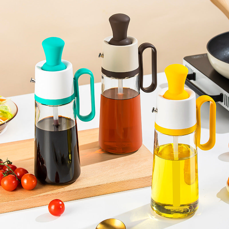 Multi-Functional Oil Dispenser with Silicone Brush for BBQ | Brodtica.com - Brodtica