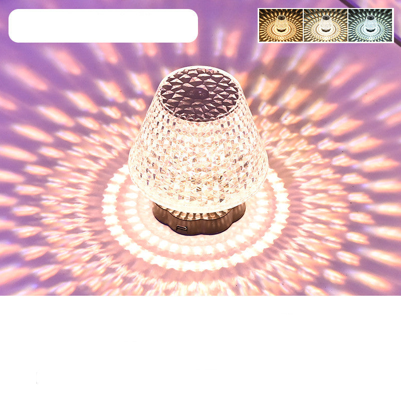 Diamond Crystal USB Touch Sensor Table Lamp | Brodtica.com - Brodtica