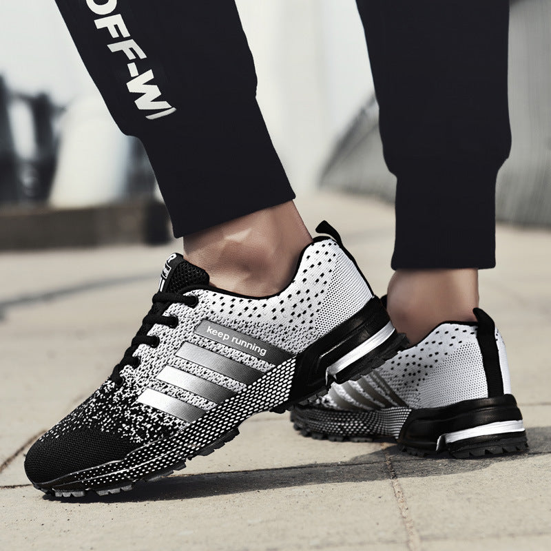 Men's Sports Casual Shoes Fly Woven Breathable And Lightweight | Brodtica.com - Brodtica
