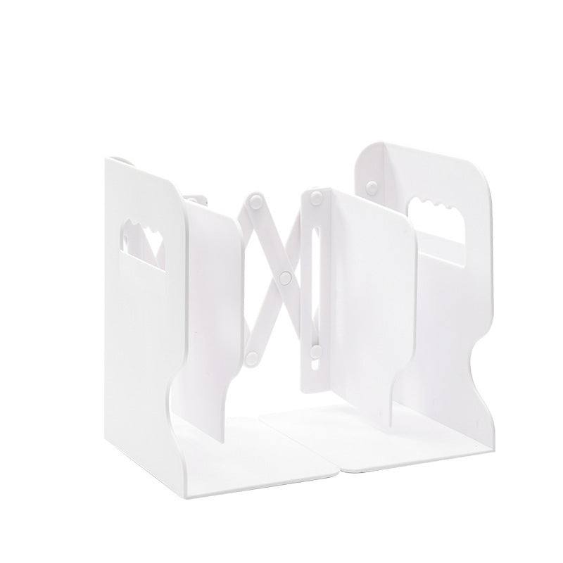 Retractable Bookends Shelves Book Support Stand Adjustable Bookshelf With Pen Holder Desk Organizer Office Accessories | Brodtica.com - Brodtica