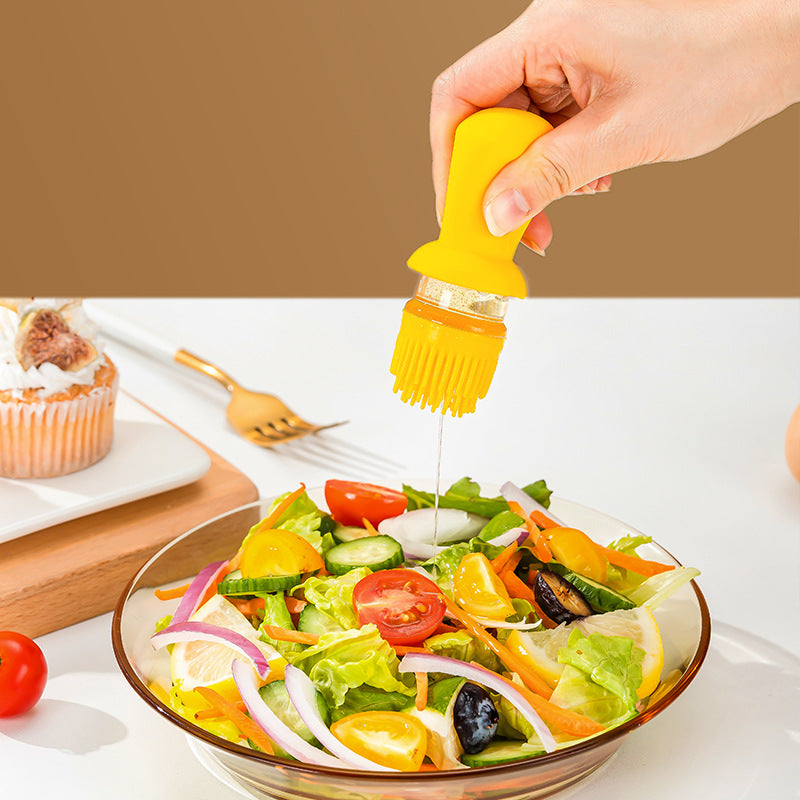 Multi-Functional Oil Dispenser with Silicone Brush for BBQ | Brodtica.com - Brodtica