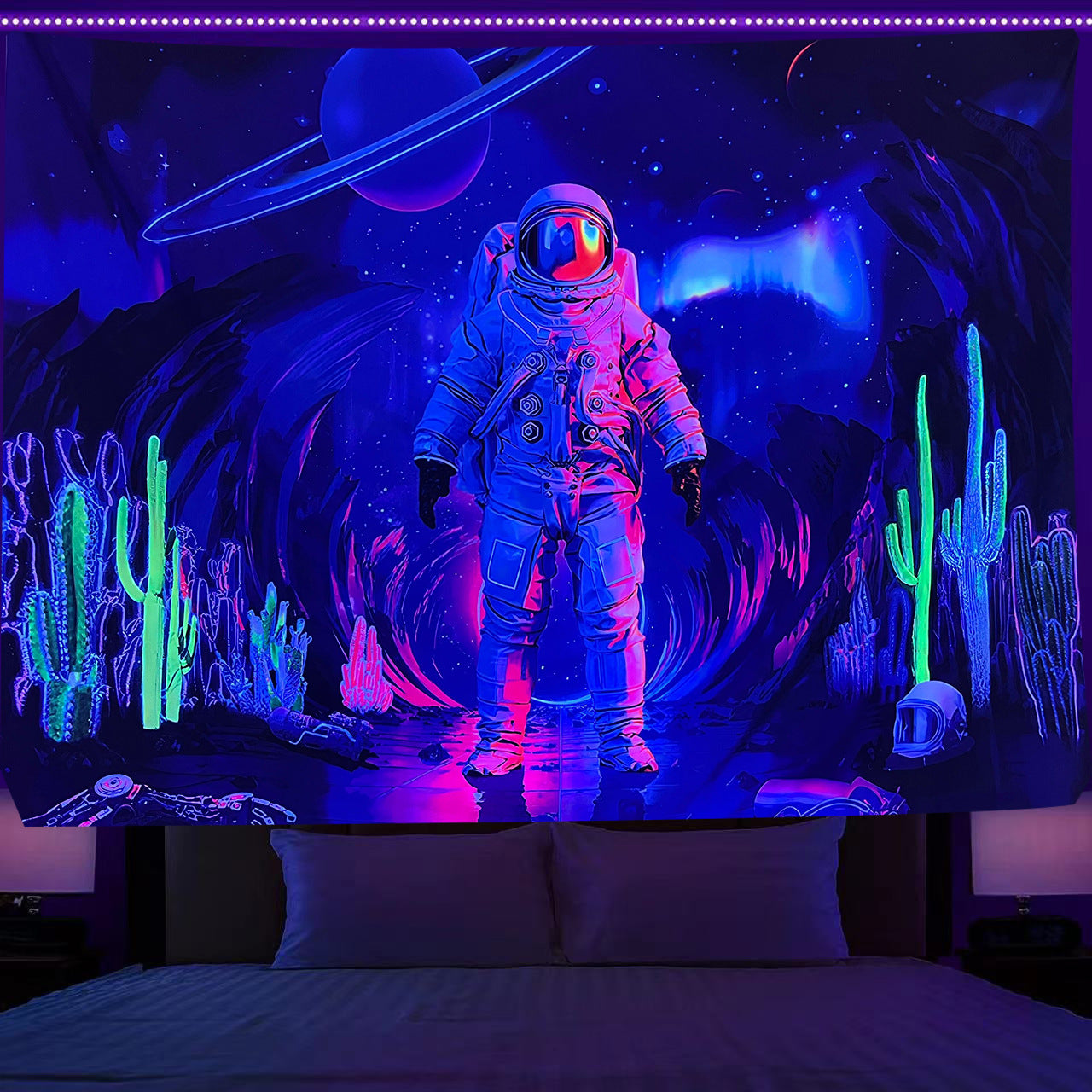 UV Light Emitting Neon Hanging Cloth | Brodtica.com - Brodtica