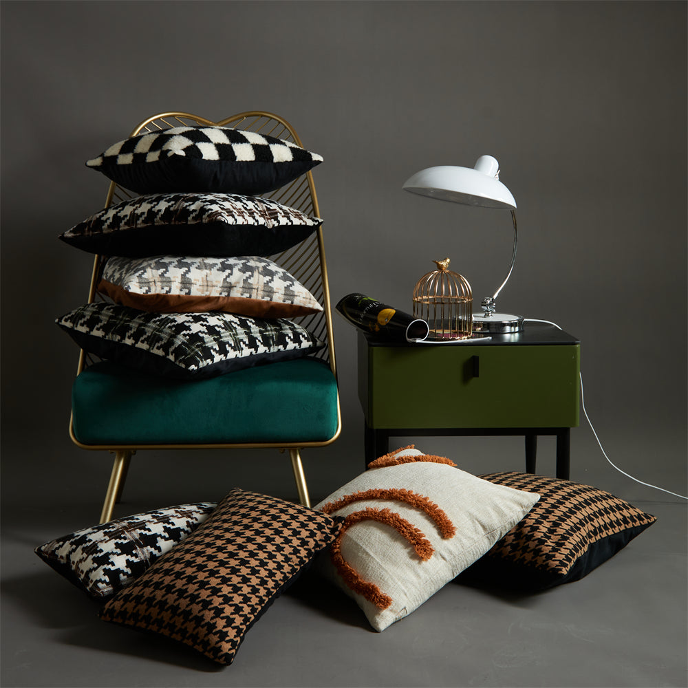 Simple Casual Black And White Checkerboard Pillowcase | Brodtica.com - Brodtica