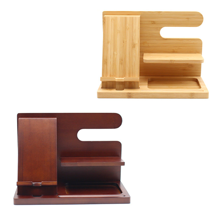 Multifunctional Desktop Stand Bamboo And Wood Creativity | Brodtica.com - Brodtica