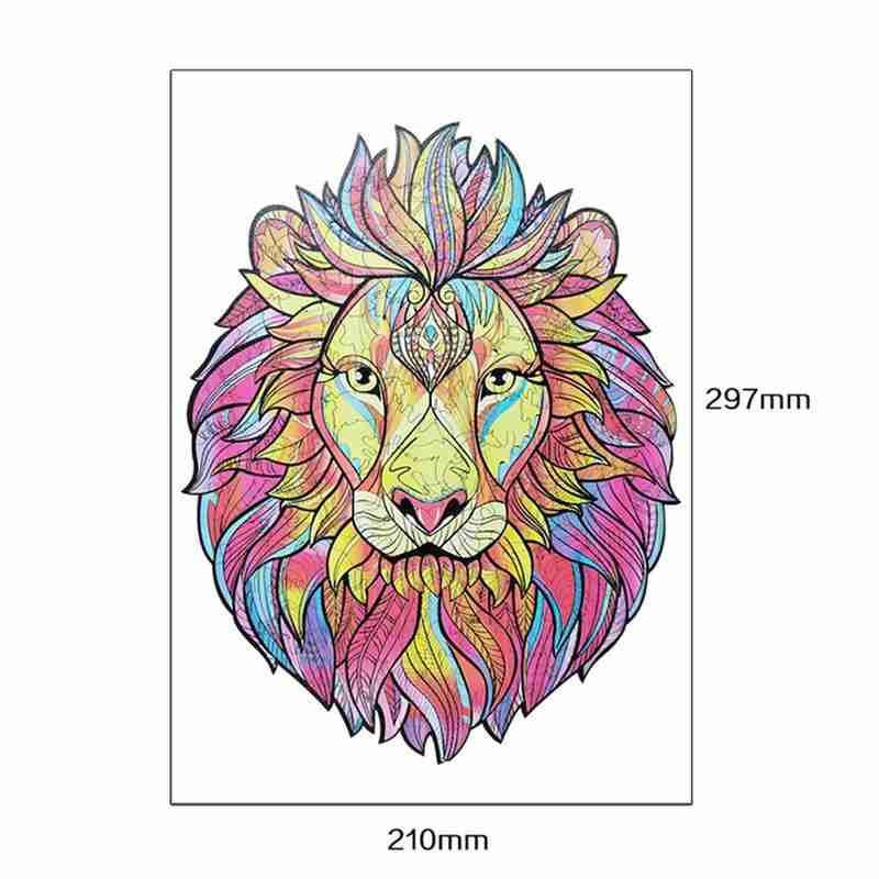 Wooden Brain Teaser Puzzle 3D Irregular Shapes | Brodtica.com - Brodtica