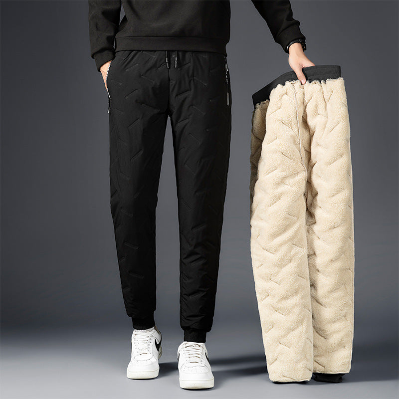 Men's Padded Cotton Trousers With Cashmere | Brodtica.com - Brodtica