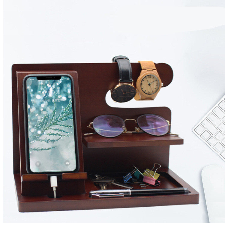 Multifunctional Desktop Stand Bamboo And Wood Creativity | Brodtica.com - Brodtica