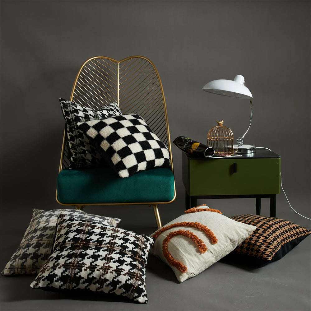 Simple Casual Black And White Checkerboard Pillowcase | Brodtica.com - Brodtica