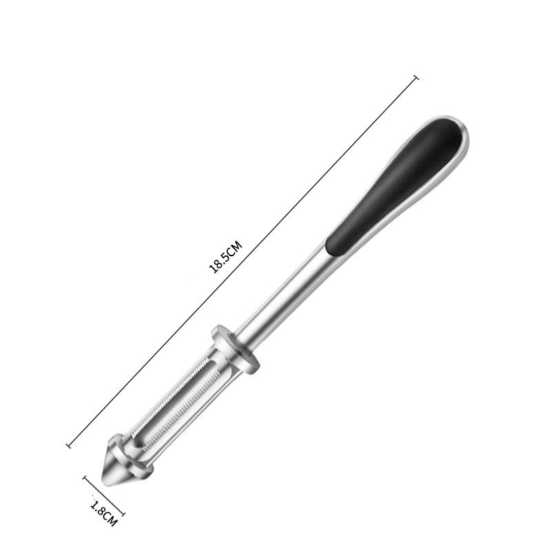 Zinc Alloy Double-sided Peeling Knife | Brodtica.com - Brodtica Zinc Alloy Double-sided Peeling Knife | Brodtica.com Brodtica.com | USA High-quality zinc alloy double-sided peeling knife, perfect for peeling fruits and vegetables with precision and ease. Product Information: Material: Zinc Alloy Color: silver Process: Polishing process Package Metal peeler*1