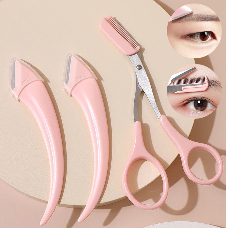 Eyebrow Trimming Knife With Comb Curved Moon Small Beauty Supplies Gadgets | Brodtica.com - Brodtica Eyebrow Trimming Knife With Comb Curved Moon Small Beauty Supplies Gadgets | Brodtica.com Eyebrows are a characterizing component of your face, and getting them on the money can improve your whole look. The Eyebrow Trimming Knife is planned in light of accuracy. This is the way it can assist you with accomplishing eyebrow flawlessness: