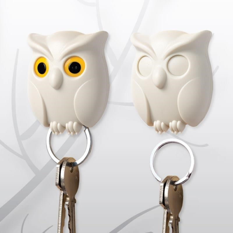 Wall Key Holder Night Owl Magnetic Wall Magnets Keep Keychains Hooks | Brodtica.com - Brodtica