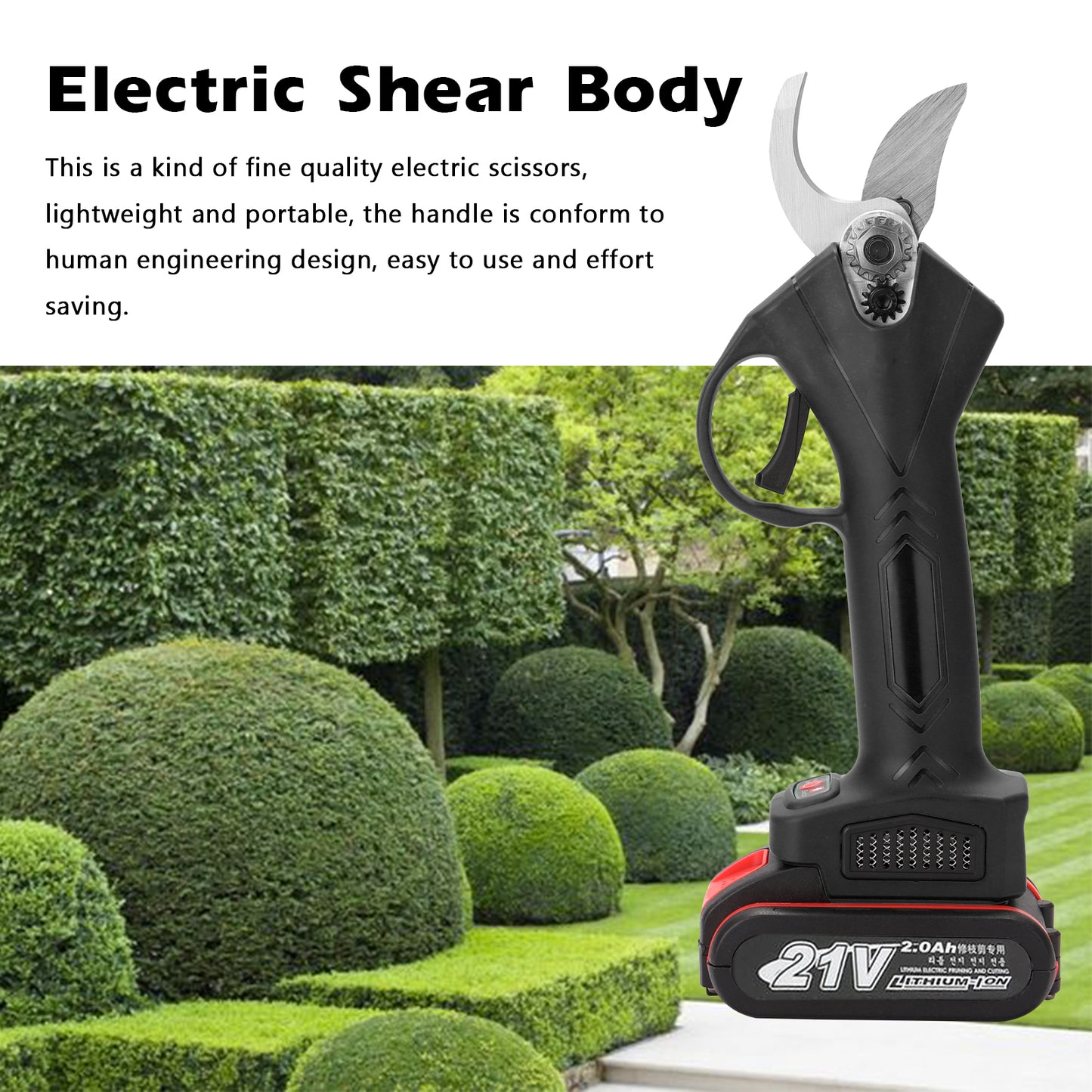 Lithium Electric Pruning Shears For Horticultural Fruit Trees | Brodtica.com - Brodtica