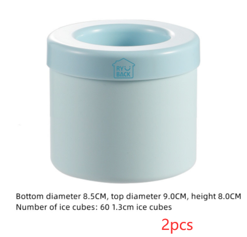 Ice Bucket Silicone Mold Cube Maker 2 In 1 For Kitchen Party Barware | Brodtica.com - Brodtica