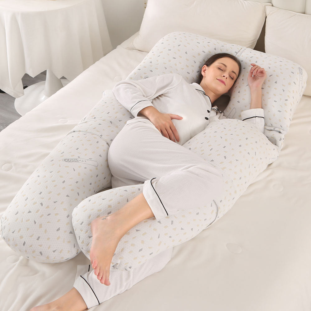 Pregnancy Lumbar Pillow U-shaped Side Sleep Support Multifunctional Pillow | Brodtica.com - Brodtica