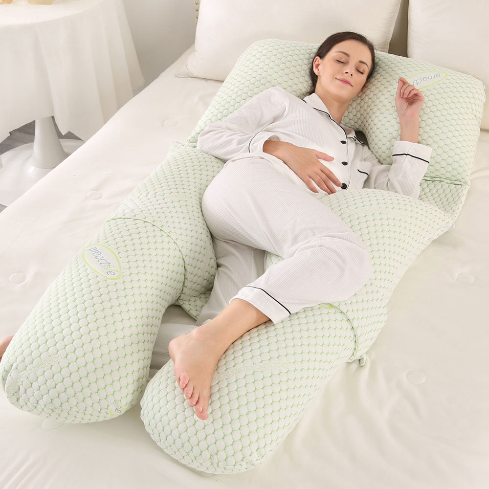 Pregnancy Lumbar Pillow U-shaped Side Sleep Support Multifunctional Pillow | Brodtica.com - Brodtica