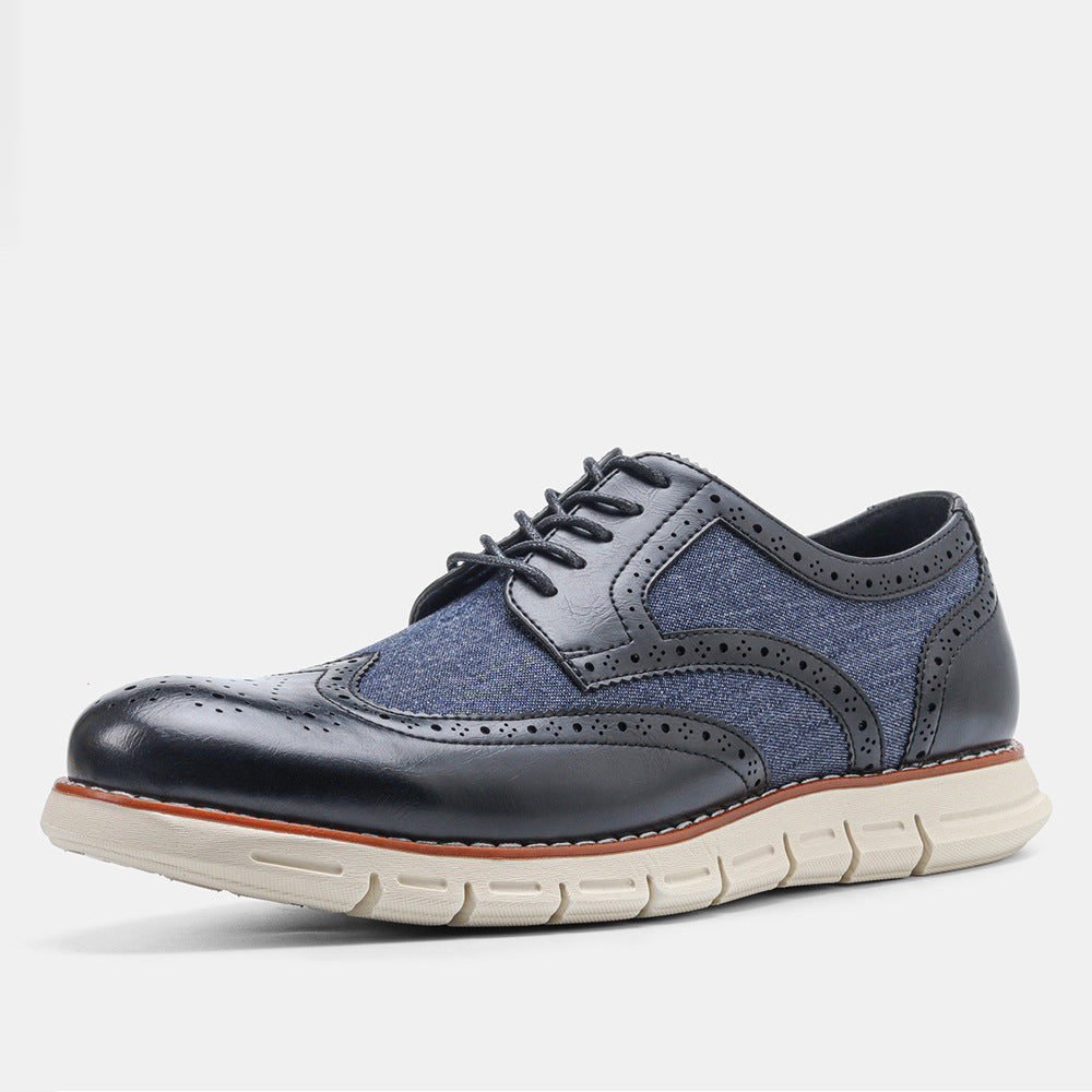 Men's Business Casual Single Shoes Flying Knit Men's Shoes | Brodtica.com - Brodtica