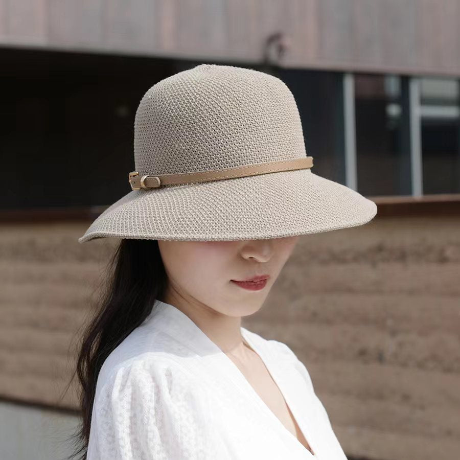 Women's Sunshade Sunscreen Thin Fashion Outdoor Straw Hat | Brodtica.com - Brodtica