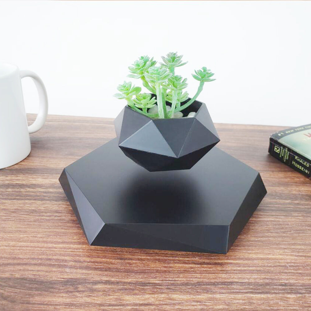 Floating Magnetic Levitating Flower Pot Bonsai Air Plant Pot Planter Potted For Home Office Desk Decor Creative Gift | Brodtica.com - Brodtica Floating Magnetic Levitating Flower Pot Bonsai Air Plant Pot Planter Potted For Home Office Desk Decor Creative Gift | Brodtica.com The Floating Magnetic Levitating Flower Pot operates on the principles of magnetic levitation. It defies gravity through strong magnets that suspend the pot mid-air, making a captivating and surreal visual impact.