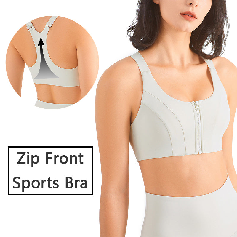 Women's Sports Bra with Front Closure workout and Shock Absorption | Brodtica.com - Brodtica
