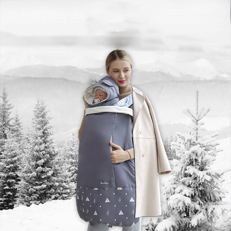 Discover Comfort & Protection with Our Warm Baby Carrier Cloak Cover - Order Now! - Brodtica  Discover Comfort & Protection with Our Warm Baby Carrier Cloak Cover - Order Now! Embrace outdoor adventures with our cozy baby carrier cloak cover. Designed for snug comfort and windproof protection, it's the perfect stroller accessory for on-the-go families. Order now for peace of mind and warmth on every journey.