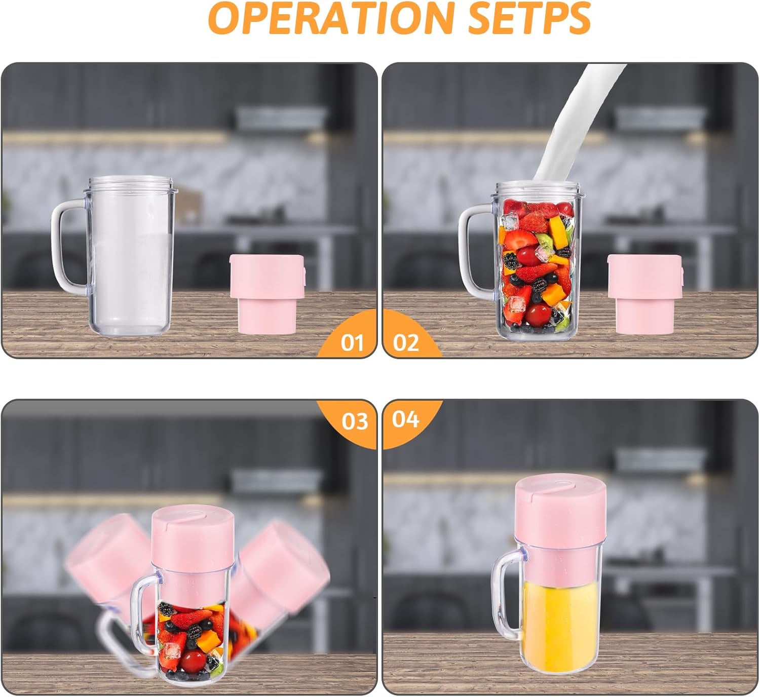 Compact Mini Portable Blender (Free Shipping)