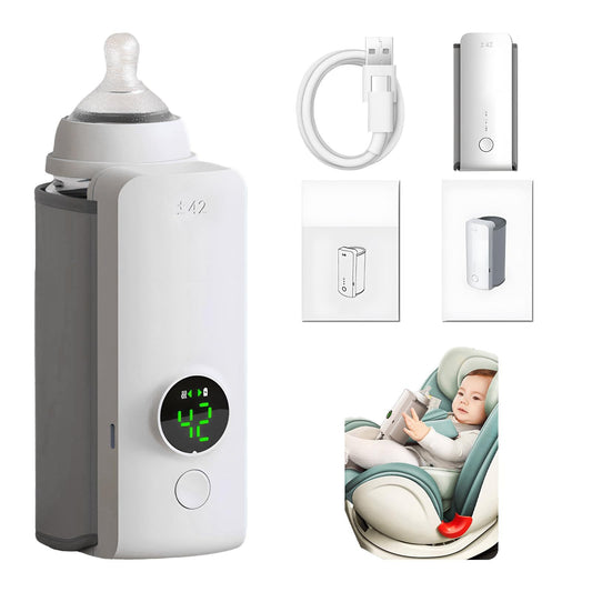 Baby Bottle Warmer Rechargeable and Universal Fit