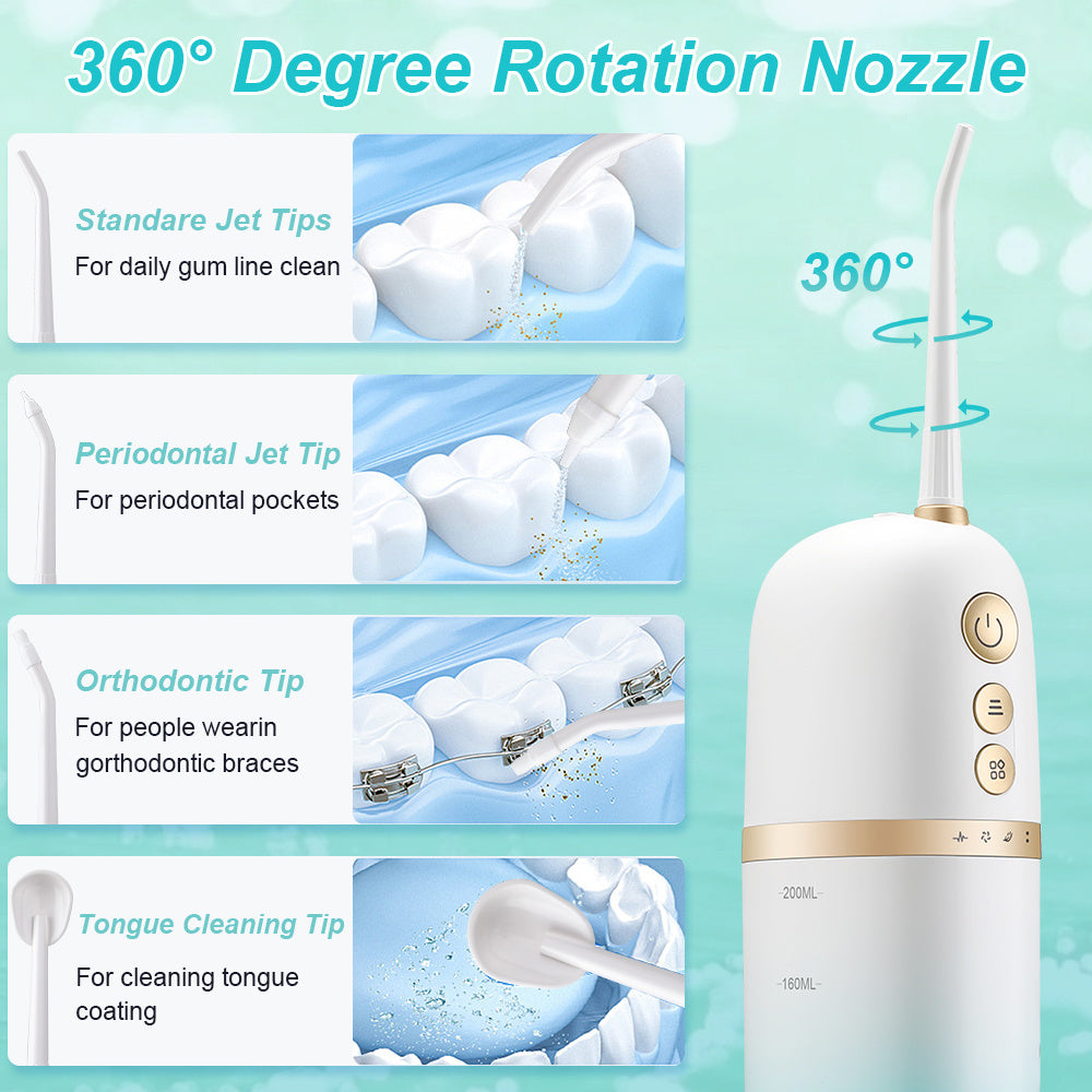 Buy Best Water Flosser 2024 Stain Removal Orthodontic | Waterproof Portable Handheld | Order Now!