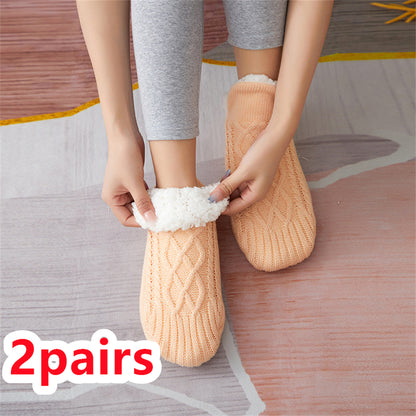 Warm & Cozy Winter Footwear- Non-Slip grip Snow Socks for Women | Brodtica.com - Brodtica