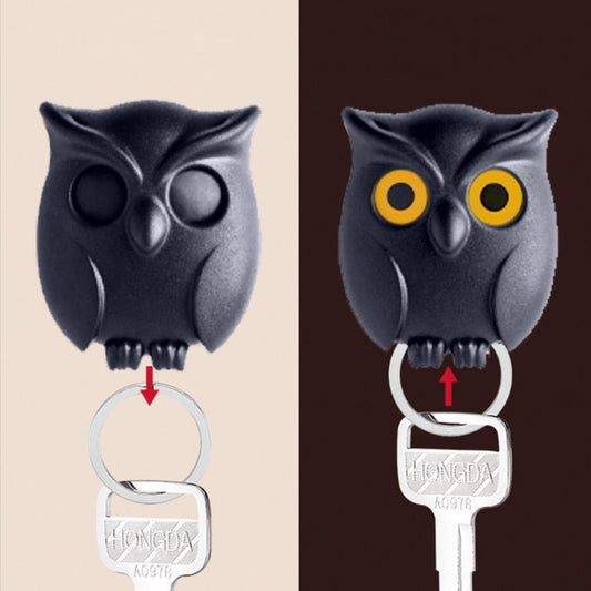 Wall Key Holder Night Owl Magnetic Wall Magnets Keep Keychains Hooks | Brodtica.com - Brodtica