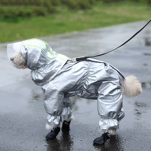 Dog Raincoat Teddy Four-legged Waterproof All-inclusive | Brodtica.com - Brodtica  Dog Raincoat Teddy Four-legged Waterproof All-inclusive | Brodtica.com With regards to keeping your shaggy companion dry and open to during wet climate, a top notch dog raincoat is a flat out must. In this complete aide, we'll dive into the universe of dog raincoats, assisting you with picking the ideal one to keep your canine buddy comfortable and dry.
