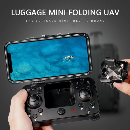 New Luggage Storage Box Folding Mini UAV Axis Children's Toys Drone | Brodtica.com - Brodtica