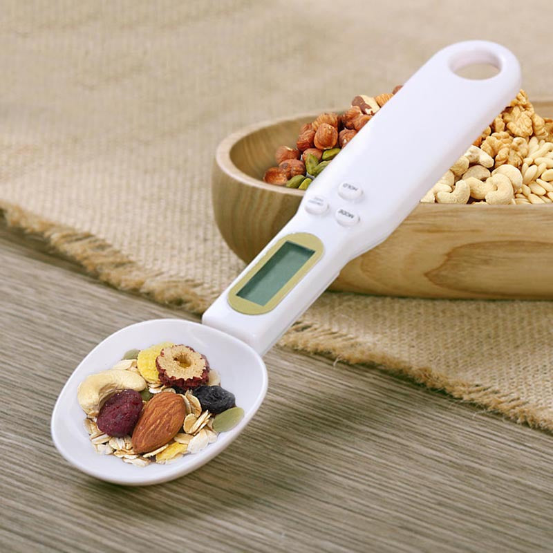 Cooking Food Weight Measuring Spoon Grams LCD Digital Kitchen Scale Electronic Coffee Tea Sugar Spoon Scale Kitchen Tools | Brodtica.com - Brodtica