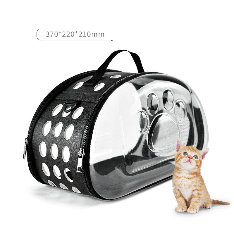 Foldable Cat Bag Breathable Portable Pet Carrier Bag Outdoor Travel Handbag for Cat Dog | Brodtica.com - Brodtica  Foldable Cat Bag Breathable Portable Pet Carrier Bag Outdoor Travel Handbag for Cat Dog | Brodtica.com The Foldable Cat Bag is intended to endure the afflictions of travel. Created from top caliber, solid materials, it can deal with the mileage of outdoor undertakings. In spite of its powerful development, the bag stays lightweight, guaranteeing usability and portability.
