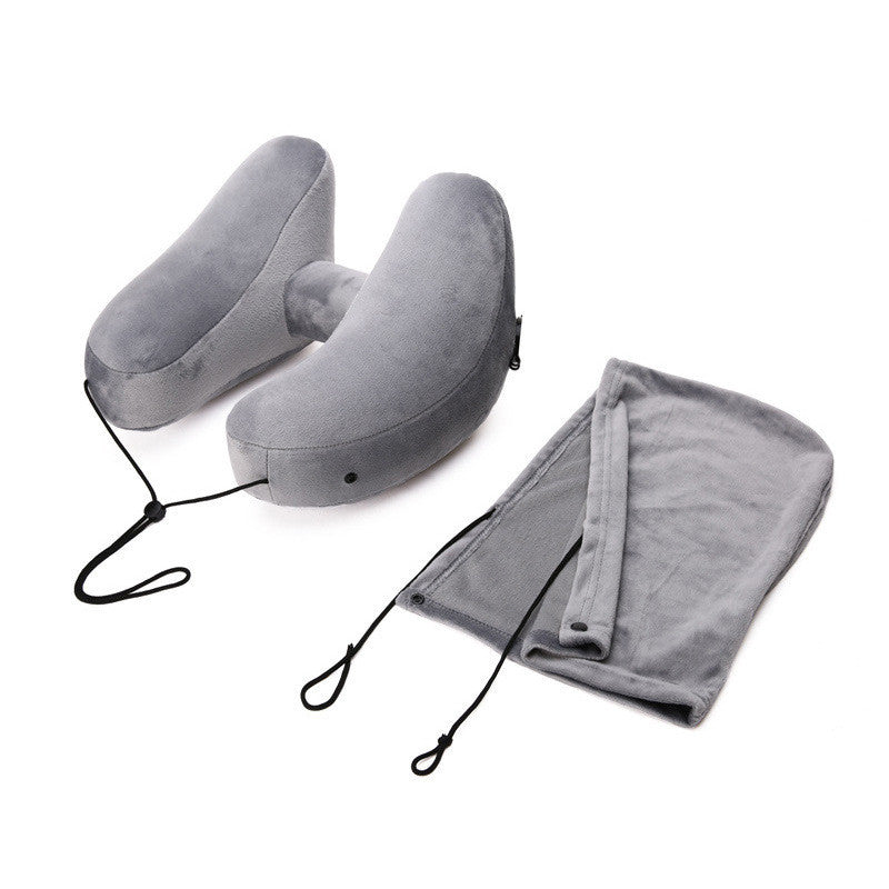 Hooded Travel Pillow Inflatable Neck Folding Lightweight Nap Car Office Airplane Sleeping Cushion Pillows  | Brodtica.com - Brodtica  Hooded Travel Pillow Inflatable Neck Folding Lightweight Nap Car Office Airplane Sleeping Cushion Pillows  | Brodtica.com Traveling, whether for business or leisure, often involves long hours on the road or in the air. In such scenarios, the quest for comfort becomes paramount. Enter the Hooded Travel Pillow from Brodtica.com – a game-changer in the world of travel comfort.