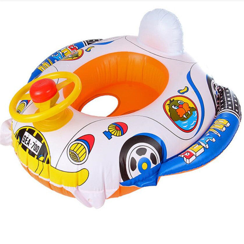 Brand New and High Quality Baby Kids Toddler Swimming Pool Swim Seat Float Boat Ring FUN Cartoon Designs | Brodtica.com - Brodtica