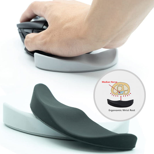 Streamline Ergonomic Mouse Pad with Gel Wrist Rest for Office and Gaming | Brodtica.com - Brodtica