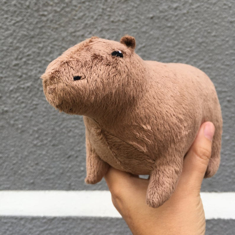 Simulation Capybara Plush Toy Capybara Cute Small Animal Doll Children Gift Decoration | Brodtica.com - Brodtica