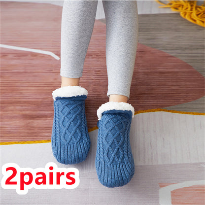 Warm & Cozy Winter Footwear- Non-Slip grip Snow Socks for Women | Brodtica.com - Brodtica