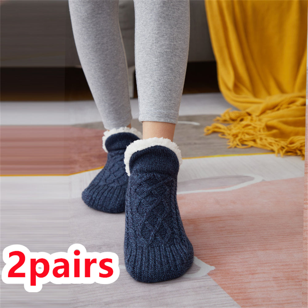 Warm & Cozy Winter Footwear- Non-Slip grip Snow Socks for Women | Brodtica.com - Brodtica