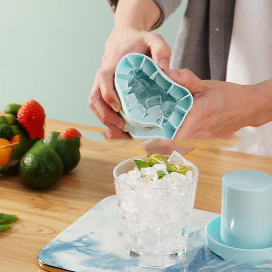 Ice Bucket Silicone Mold Cube Maker 2 In 1 For Kitchen Party Barware | Brodtica.com - Brodtica