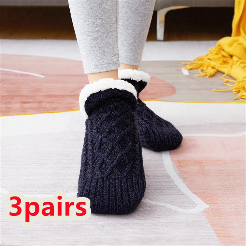 Warm & Cozy Winter Footwear- Non-Slip grip Snow Socks for Women | Brodtica.com - Brodtica